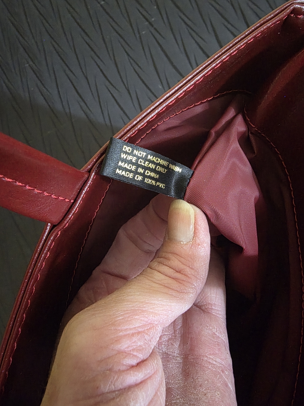 Estee Lauder Red Tote with Star Charm - Picture 6 of 10